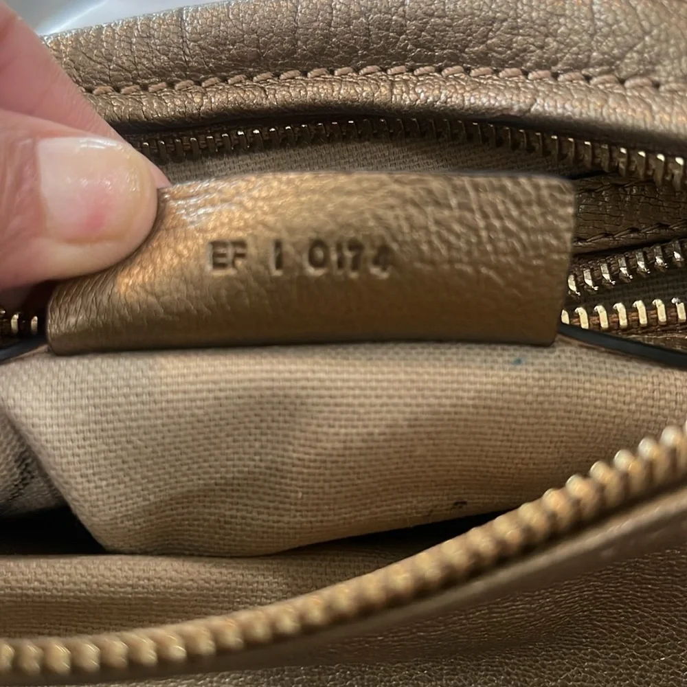 Givenchy Pandora Mini crossbody bag golden brown - Picture 15 of 17